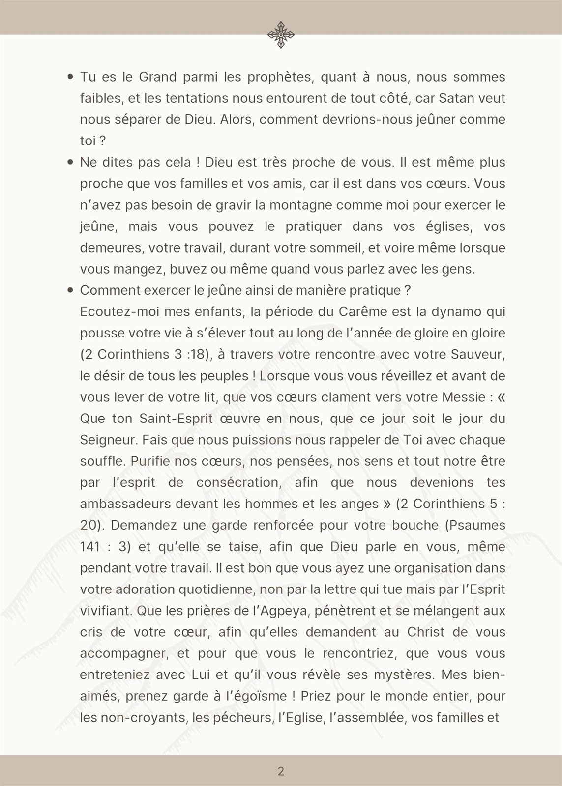 Dialogue avec Moise le prophète jeunant - Pere Tadros Y. Malaty - Aperçu 3