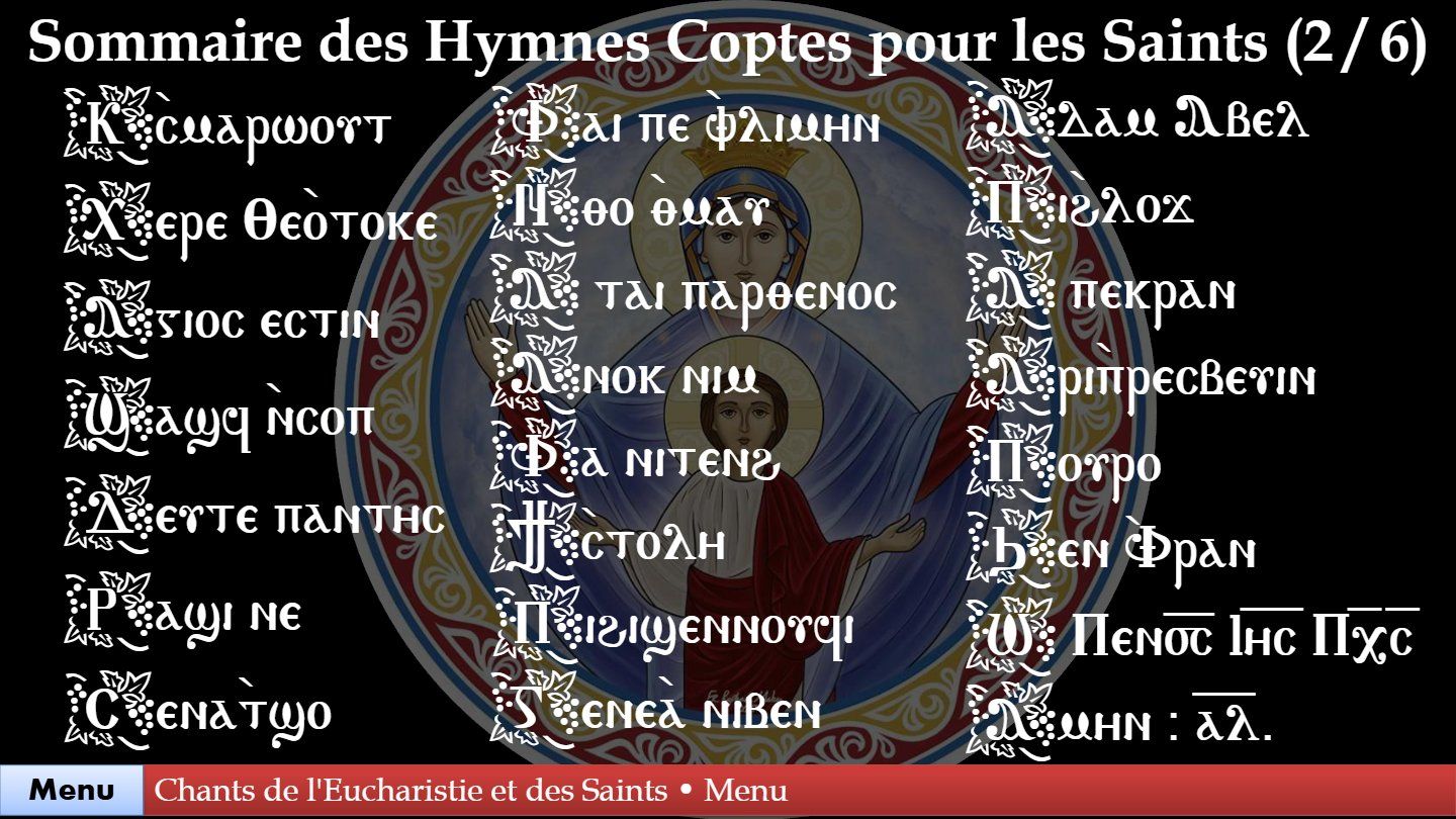 Hymnes & Glorifications de la Communion & des Saints - Aperçu 3