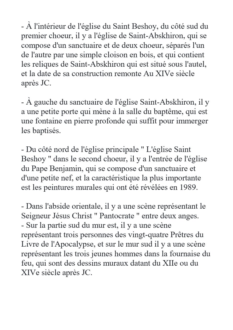Les églises du Monastère de Saint Beshoy - Naguib Mahfouz Naguib - Aperçu 5