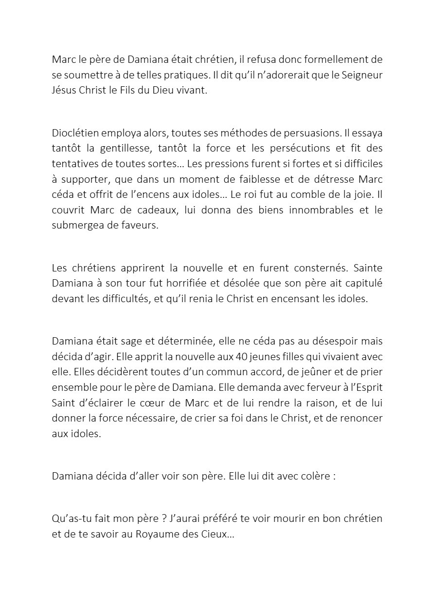 Sainte Demiana - Aperçu 4